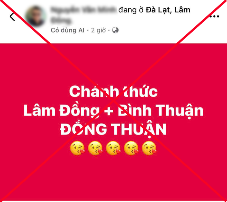 Đăng sai sự thật sáp nhập tỉnh thành, bị xử lý thế nào?