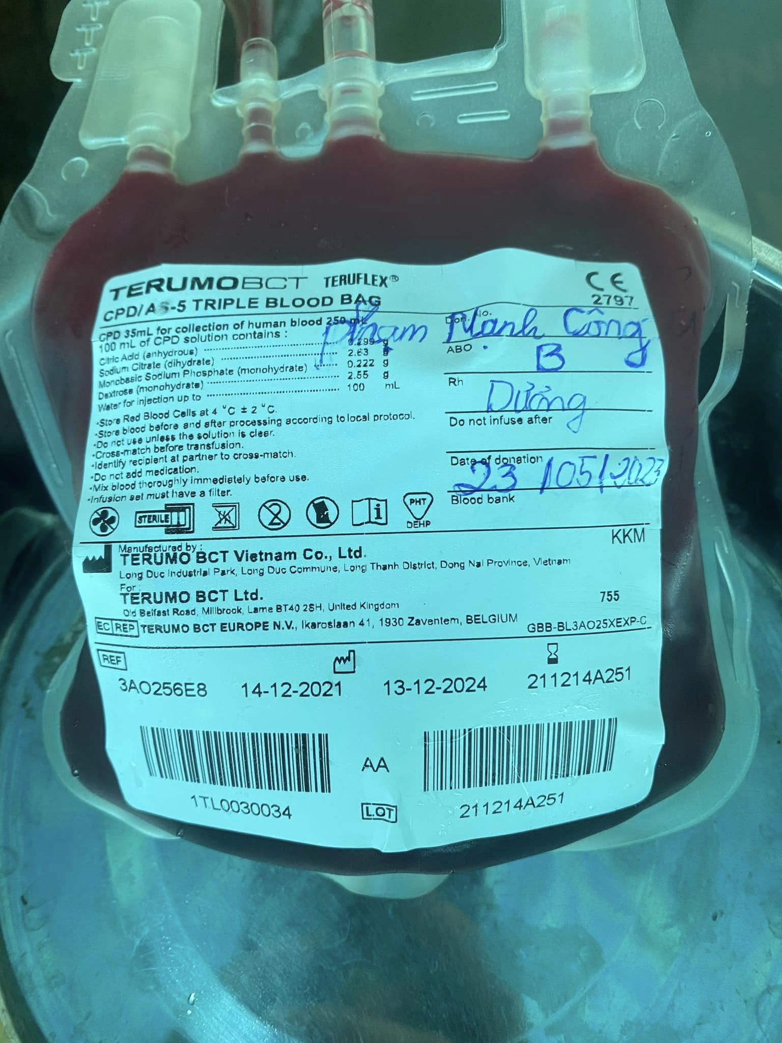 Giám đốc bệnh viện hiến máu cứu sản phụ sinh con lần 5
