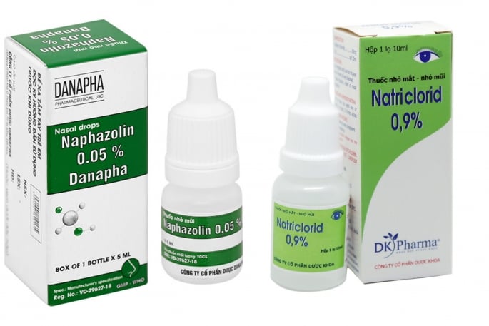 Cảnh báo ngộ độc thuốc nhỏ mũi Naphazolin ở trẻ nhỏ