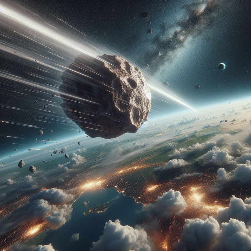 NASA cảnh báo tiểu hành tinh khổng lồ đang lao về phía Trái Đất