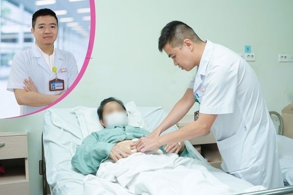 Bệnh nhân bị thủng trực tràng do nuốt phải tăm dài 7cm