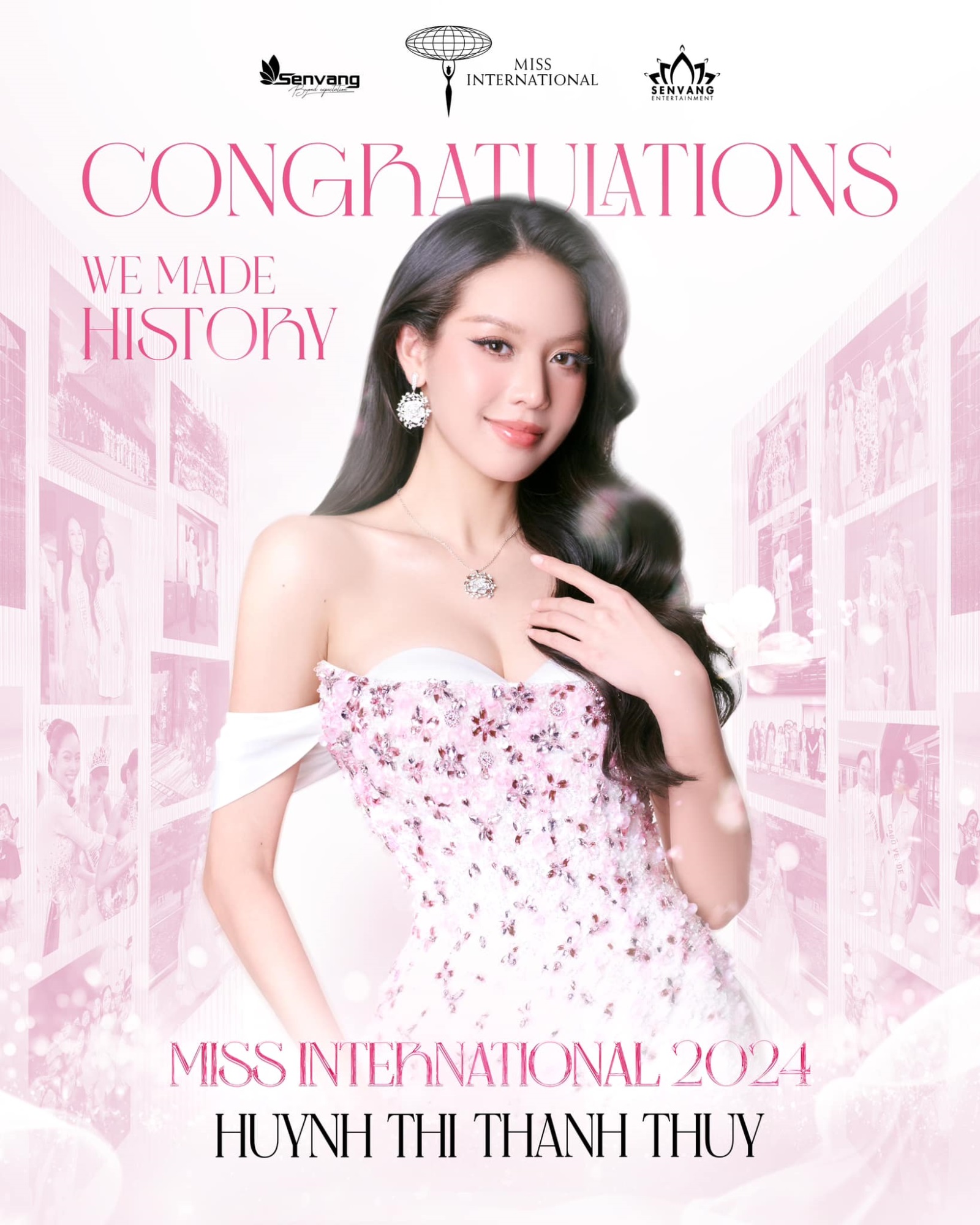 HOT: 'Chánh cung' Thanh Thuỷ chính thức đăng quang Miss International 2024, ứng xử 'nuốt mic' nức lòng người hâm mộ