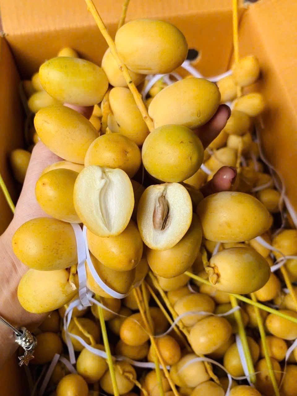 Nguồn gốc chà là tươi vài chục nghìn đồng/kg bán đầy chợ mạng