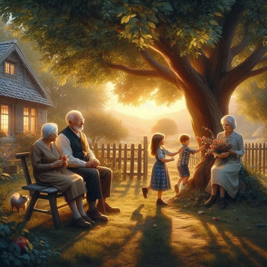 Cha mẹ về già, giữ 3 kiểu 