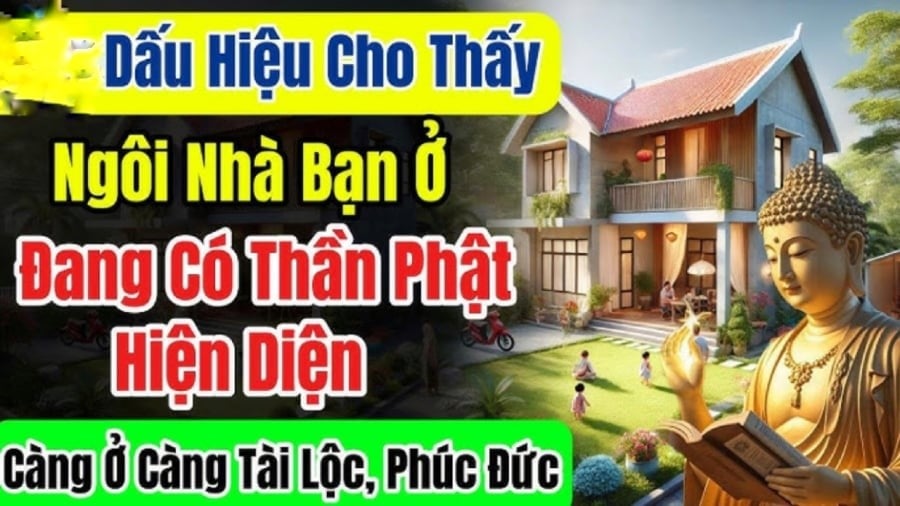 Nhà có 3 điều này phúc khí lớn giàu có