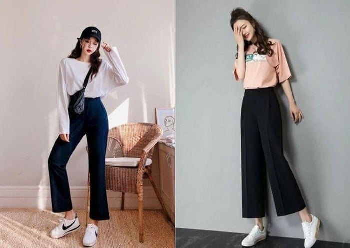 Ba kiểu giày phù hợp để phối cùng quần ống rộng mùa đông